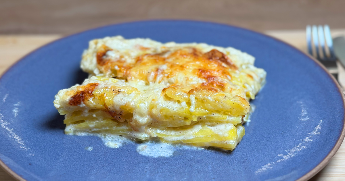 Kartoffelgratin – klassisch, cremig und goldbraun – ESSEN & ENDE